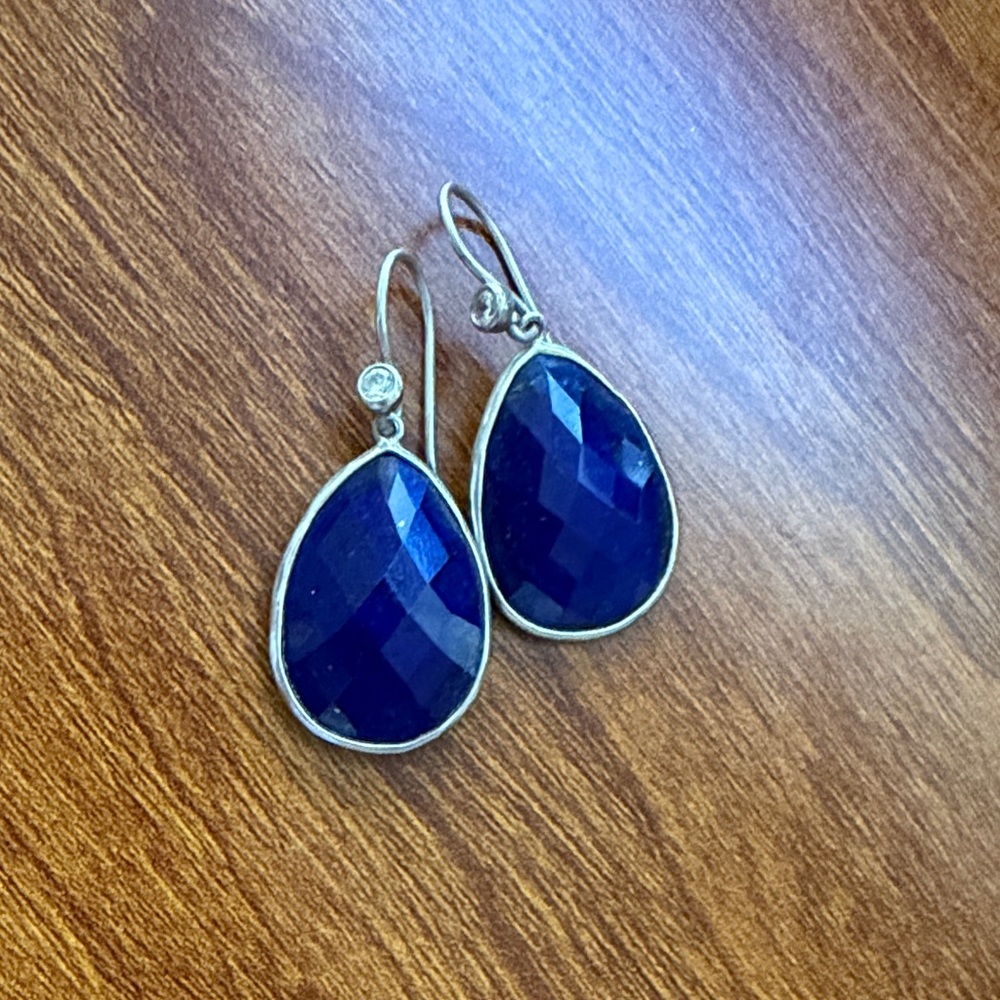 Silpada "Twilight" teardrop earrings
